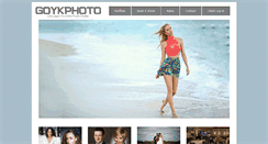 Desktop Screenshot of goykphoto.com