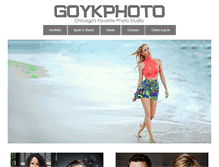 Tablet Screenshot of goykphoto.com